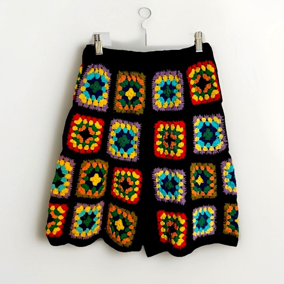 Free People x Flook Frances Crochet Shorts Size Medium NWT - Picture 5 of 10